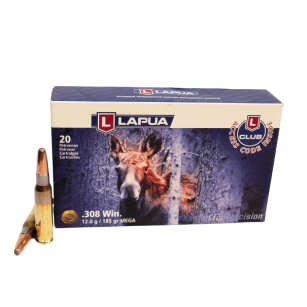 LAPUA .308Win 12.0g/185gr MEGA