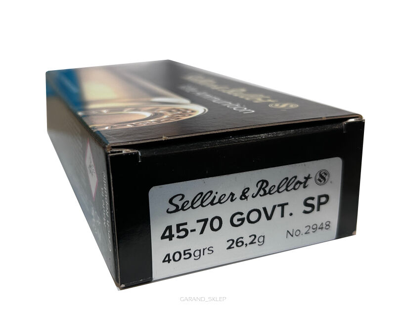 Amunicja S&B 45-70 GOVT. - 26,2g/405gr SP