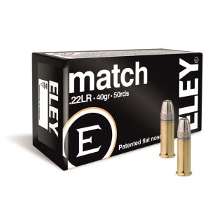 Amunicja Eley Match 40gr, kal. 22LR