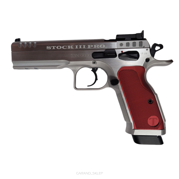 Pistolet Tanfoglio Stock III PRO OR, kal. 9x19