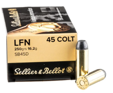 Amunicja Sellier&Bellot 45 COLT LFN 16,2