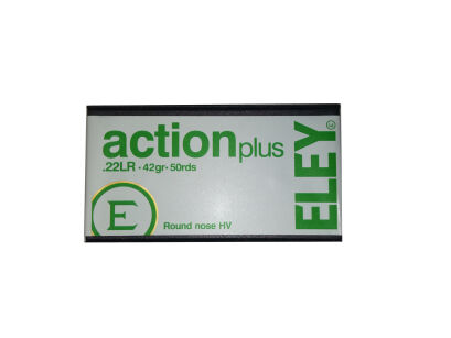 Amunicja ELEY action plus .22LR 42gr HV