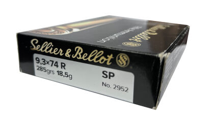 Amunicja Sellier&Bellot 9,3x74 R 285grs/18,5g SP