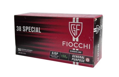 Amunicja Fiocchi .38 SPECIAL 158gr SJSP
