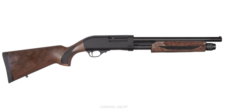 Strzelba pump action Hunt Group  XRP-008 Classic - lufa 37cm, kal. 12/76