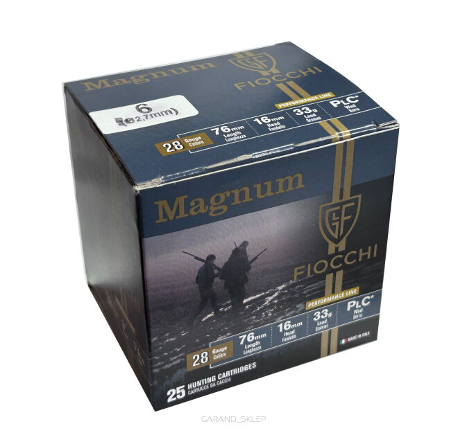 Amunicja śrutowa Fiocchi Magnum 28GA 76mm (6)