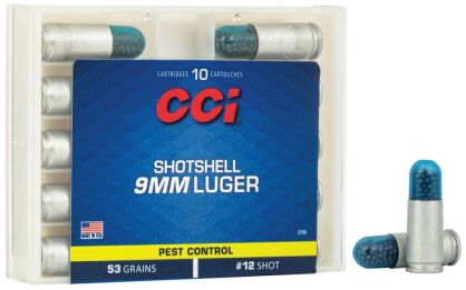 Amunicja CCI SHOTSHELL 9MM LUGER 1/8oz.