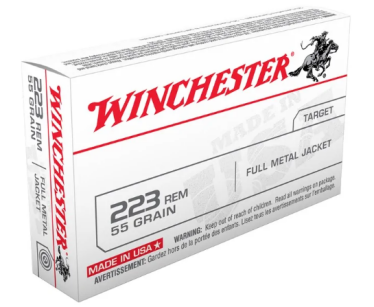 Amunicja Winchester .223REM FMJ 55gr