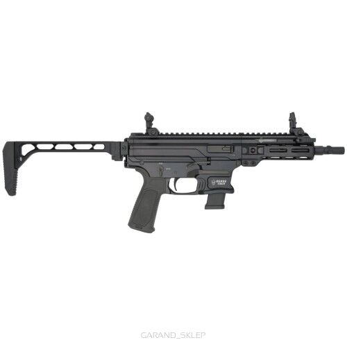 Pistolet samopowtarzalny Typhoon Quake Pro SMG9 - czarny, kal. 9x19