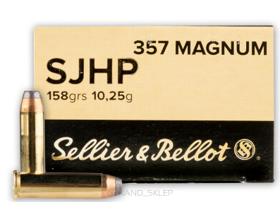 Amunicja Sellier&Bellot .357 Magnum SJHP 10,25g