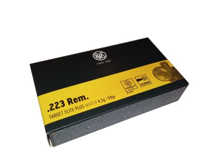 Amunicja RWS .223 Rem. Target Elite Plus Match 4.5g/69gr