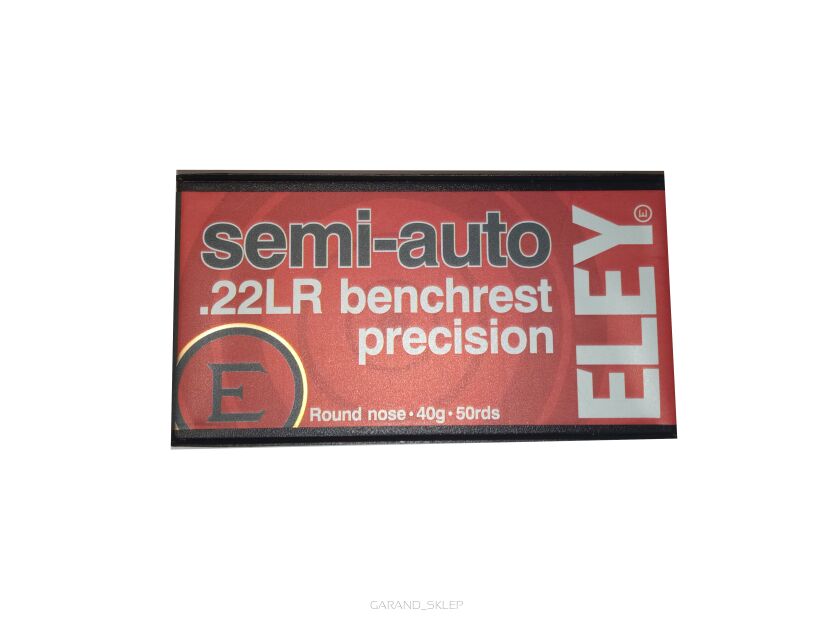 Amunicja ELEY semi-auto benchrest precision .22LR 40gr