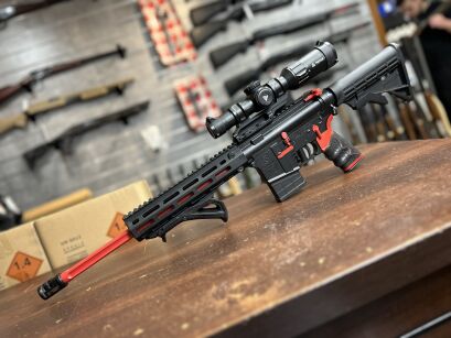 Karabinek bocznego zapłonu Tippmann M4-22 REDLINE 16" - używany