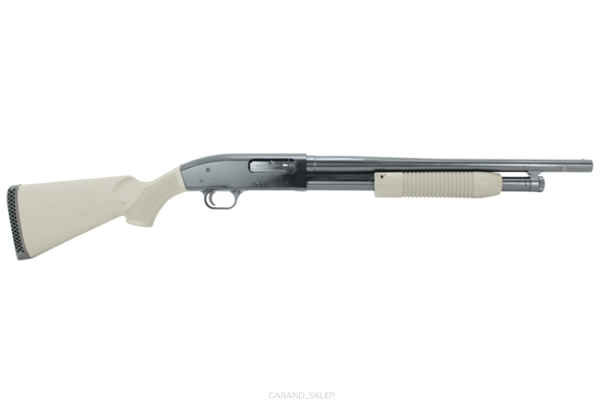 Strzelba powtarzalna MOSSBERG Maverick 88 kal. 12/76, FDE (dwie lufy 18,5