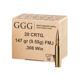 Amunicja GGG FMJ 9,65g/147gr GPX11, kal. 308Win