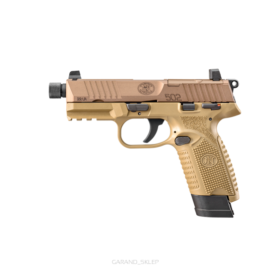 Pistolet FN 502 T FDE/FDE - kal. 22LR