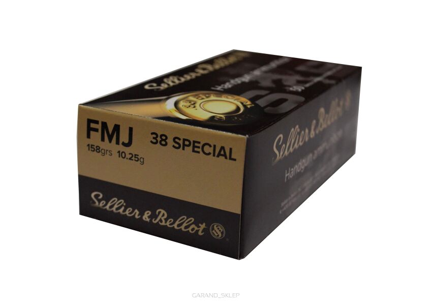 Amunicja Sellier&Bellot .38 SPECIAL FMJ 10,25g