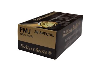 Amunicja Sellier&Bellot .38 SPECIAL FMJ 10,25g