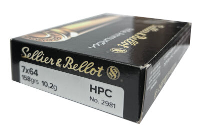Amunicja Sellier&Bellot 7x64 158grs/10,2g HPC