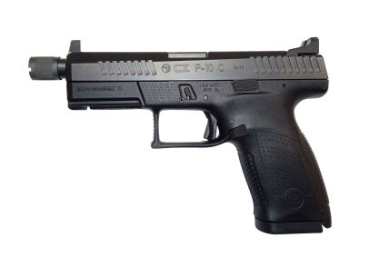 Pistolet CZ P-10 C z gwintem kal. 9x19