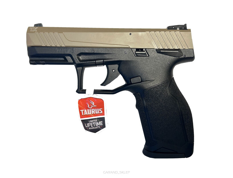 Pistolet Taurus TX22 FDE Slide / BLK .22LR