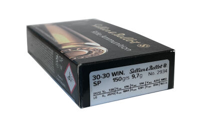 Amunicja S&B 30-30 WIN - 150gr/9,7g SP