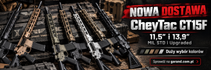 Nowa dostawa CheyTac CT15F – 11,5” i 13,9”
